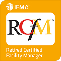 IFMA's Retired Certified Facility Manager® (RCFM®) Digital Badge Image